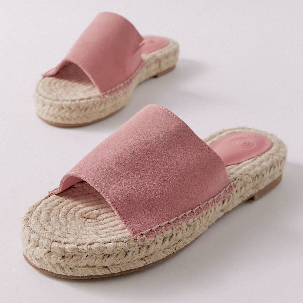 UO Suede Espadrille Sandals